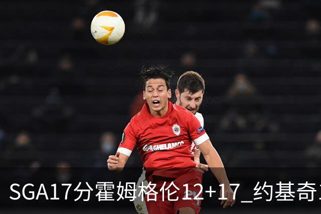 SGA17分霍姆格伦12+17 约基奇13+7+5雷霆擒掘金2连胜